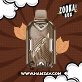 Zooka Box Disposable 7000 Puffs Creamy Tobacco -
